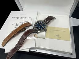 IWC 萬國 Big Pilot`s Heritage 大飛行員傳承腕錶 IW510301 鈦金屬 八日鍊 <font color=#FF0000>全球限量1000只，一手錶未整理極新品，2017年保單</font>  飛行錶 手上鍊 48mm