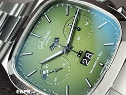 GLASHUTTE ORIGINAL 格拉蘇蒂 復古系列 13702090270 70年代 Seventies Chronograph 1-37-02-09-02-70 <font color=#49b744>綠色面盤 復古經典搭配</font> <font color=#FF0000>2024年保單</font> 自動上鍊 40mm