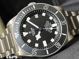 TUDOR 帝舵 Pelagos 領潛型 25600TN-0001 雪花針 <font color="#4F4F4F">黑色面盤、黑色陶瓷錶圈</font> 25600 TN 鈦金屬 <font color="#FF0000">MT5612自製機芯 2023年保單 另附橡膠錶帶</font> 排氦氣閥 潛水錶 自動上鍊 42mm