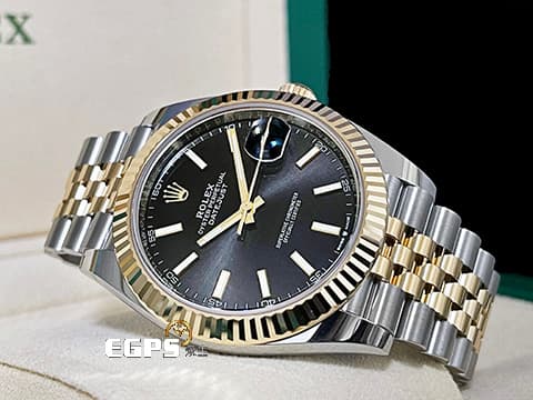 ROLEX 勞力士 DateJust 126333 經典 蠔式日誌型 DJ41 經典三角坑紋錶圈 2024年新式綠卡 紀念型（JUBILEE）五株錶帶 自動上鍊 41mm