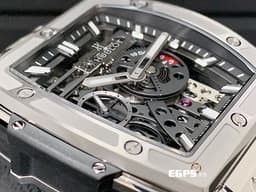Hublot 宇舶 Spirit of Big Bang 大爆炸 靈魂系列 Meca-10 Titanium 十日鍊 動能顯示 614.NX.1170.RX 鈦金屬 鏤空面盤 <font color="#FF0000">2020年保單</font> 手上鍊 45mm
