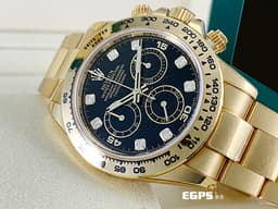 ROLEX 勞力士 Daytona 116508 宇宙計時型 迪通拿 黃K金  <font color="#FF0000">2021保單 黑色八鑽面盤 </font> 計時碼錶 賽車錶 自動上鍊 40mm