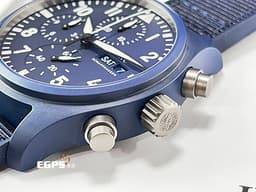 IWC 萬國 Pilot`s Chronograph Top Gun IW389404 海軍空戰部隊計時腕錶 <font color=#4169e1>Top Gun海軍空戰部隊特別版「OCEANA」特別版 2024年保卡 </font> <font color=#FFFF33> 
 IWC萬國錶首枚採用藍色陶瓷錶殼的錶款 !</font> 自動上鏈 41.9mm