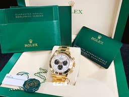 ROLEX 勞力士 Daytona 迪通拿 116508 18K黃金材質<font color="#05f0f0">&nbsp;停產絕版款 獨一無二隕石面盤</font> <font color="#ff0000">2023年保卡</font> 自動上鍊 40mm