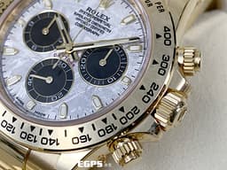 ROLEX 勞力士 Daytona 迪通拿 116508 18K黃金材質<font color="#05f0f0">&nbsp;停產絕版款 獨一無二隕石面盤</font> <font color="#ff0000">2023年保卡</font> 自動上鍊 40mm