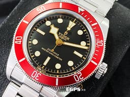 TUDOR 帝舵 Heritage Black Bay 碧灣 M7941A1A0RU-0001 雪花針 <font color="#CE0000">紅水鬼 酒紅色外圈 搭配快速調節「T-fit」折疊扣</font> M 7941A 1A0RU 水鬼 <font color="#FF0000">自製機芯 2026年保卡</font>&nbsp;潛水錶 自動上鍊 41mm
