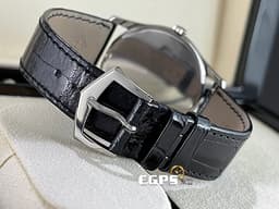 PATEK PHILIPPE 百達翡麗 PP錶  CALATRAVA PP經典的小三針款式系列 5196P-001 銀灰色面盤 5196 P 鉑金材質 手上鍊 <font color="#FF0000">2020年保單 </font>  37mm