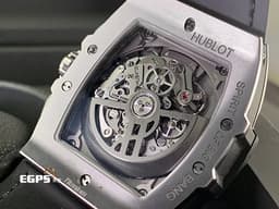 Hublot 宇舶 Spirit of Big Bang 大爆炸 靈魂系列 641.NM.0173.LR 計時碼表 鈦金屬 陶瓷錶框 鏤空面盤 <font color="#ff0000">2019年保單 </font>自動上鍊 42mm