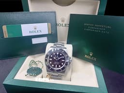 ROLEX 勞力士 Submariner 潛航者 114060 陶瓷框 <font color="#70cce1">經典 無日曆 黑水鬼</font> <font color="#ff0000">2019年保卡</font> 潛水錶 自動上鍊 40mm