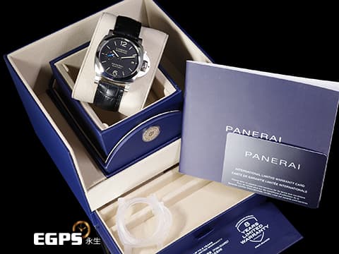 PANERAI 沛納海 Luminor Quarantta PAM1372 PAM01372 黑面 不鏽鋼 三日鍊 40mm錶徑更加好駕馭  2024年保單 新式保卡  自動上鏈 40mm