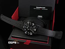 ORIS 豪利時 Aquis Date Titan Small Second 時間之海 7674 <font color="#4F4F4F">黑色塗層</font>鈦金屬+不鏽鋼材質 陶瓷錶圈 0173976747754 小秒針 <font color="#FF0000">2025年保單</font> 排氦氣閥 潛水錶 自動上鍊 46mm