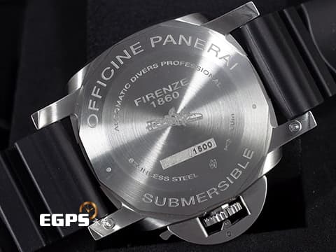 PANERAI 沛納海 Luminor Submersible PAM973 三日鍊 藍色小秒針 PAM00973  2020年保卡 台灣公司貨&nbsp;不鏽鋼材質 潛水錶 自動上鍊 42mm