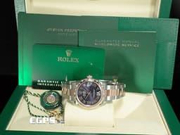 ROLEX 勞力士 Datejust 278341RBR 18K玫瑰金&amp;不鏽鋼材質 半金款 <font color="#05f0f0">原廠鑲嵌VI鑲鑽時標 雪花鑲鑽錶圈</font>&nbsp;<font color="#e6b3e1">紫羅蘭色面盤</font>&nbsp;<font color="#FF0000">2026年保卡&nbsp;</font>自動上鍊 31mm