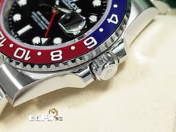 ROLEX 勞力士 GMT-Master II 格林威治型 126710 BLRO 陶瓷<font color=#EA0000>紅</font><font color=#4169e1>藍</font>雙色框 126710BLRO 兩地時區 <font color=#FF0000>Pepsi 百事圈 可樂圈 2024年保單 蠔式（Oyster）三板錶帶</font> 自動上鍊 40mm