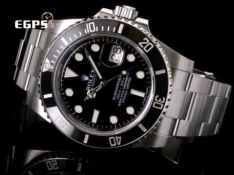 ROLEX 勞力士 Submariner Date 潛航者 116610LN 經典 黑水鬼 不鏽鋼材質 黑色陶瓷外圈 2020年保卡 台灣公司貨 潛水錶 自動上鍊 40mm