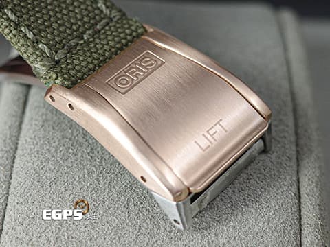 ORIS 豪利時 Big Crown ProPilot Date 大錶冠 7761 青銅材質錶殼 經典錢幣紋外圈 0175177613164 大三針 飛行錶 2022年保卡 自動上鍊 41mm