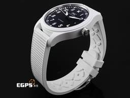 IWC 萬國錶 Pilot's Top Gun <font color="#1daeed">飛行員 海軍空戰部隊 TOP GUN「太浩湖」特別版</font> IW328104 白色陶瓷材質 5日動力儲存 <font color="#FF0000">2023年保單</font> 自動上鍊 41mm