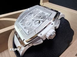 Hublot宇舶 SPIRIT OF BIG BANG 大爆炸 642.NE.2010.RW <font color="#05f0f0">極致輕薄鈦金屬材質 鏤空面盤 鏤空日期窗數字環 全鈦金屬噴砂錶圈 </font><font color="#ff0000">2026年電子保單</font> 自動上鍊 42mm
