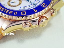 ROLEX 勞力士 Yacht-Master II 蠔式 遊艇名仕型 116688 <font color="#3163b4">絕版藍鋼指針面盤 藍色陶瓷錶圈</font> 帆船 倒數 計時碼表 <font color="#f0dc7a">18K黃金材質</font> 全金大遊艇 <font color="#FF0000">2017年保單</font> 自動上鍊 44mm
