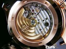 Patek Philippe 百達翡麗 PP錶 Aquanaut 海底探險家 5164R-001 玫瑰金材質 <font color="#ff0000">2025年保單 </font><font color="#ffe5ad"><font style="">巧克力色格紋面盤</font> 二地時間 畫夜顯示 </font>自動上鏈 40mm