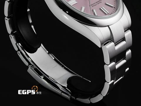ROLEX 勞力士 Oyster Perpetual 41 蠔式恆動型 134300 2025年最新款最新色 糖果粉色噴漆面盤 經典 OP41 不鏽鋼材質 2025年保卡 自動上鍊 41mm