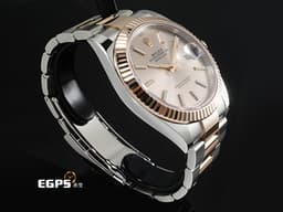 ROLEX 勞力士 Datejust 41 蠔式日誌型 126331 半金款 永恆玫瑰金 <font color="#FFE6D9">Sundust 日亮金面盤</font> DJ41 經典三角坑紋錶圈 <font color="#FF0000">2025年保卡 </font>自動上鍊 41mm
