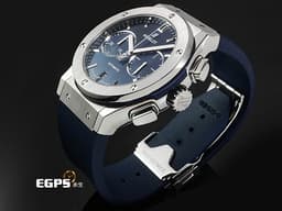 HUBLOT 宇舶 Classic Fusion 521.NX.7170.LR 經典融合 <font color="#0582f5">鈦金屬 藍色面盤 日期顯示</font> <font color="#ff0000">2025年電子保單 </font>計時碼表 自動上鍊 45mm