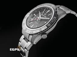 GRAND SEIKO 特級精工 GS 精工 Sport Collection SBGE277G Spring Drive GMT 不鏽鋼材質<font color="#05f0f0">「穗高岳」特色地質般紋理面盤</font><font color="#009100"> </font>兩地時區 三日鍊 動能顯示 <font color="#FF0000">2025年保單</font> 自動上鍊 44mm