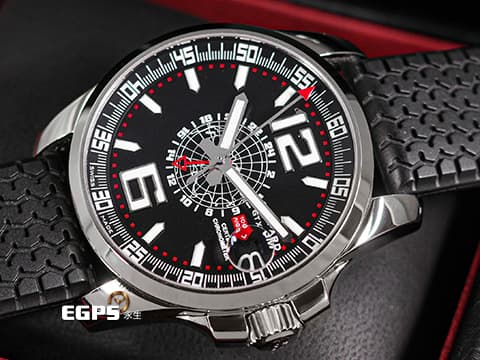 CHOPARD 蕭邦 Mille Miglia GT XL GMT 兩地時間 168514-3001 不鏽鋼 賽車錶 2025年保單 自動上鍊 44mm