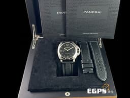 PANERAI 沛納海 Luminor 1950 GMT PAM320 <font color="#adf368">經典三明治夜光面盤</font> 小秒針 兩地時區 不鏽鋼 PAM00320 自動上鍊 44mm