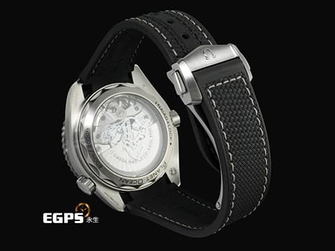 OMEGA 歐米茄 Seamaster Planet Ocean 600 海馬 宇宙海洋 21532442101002 噴砂不鏽鋼材質 磨砂黑色陶瓷錶圈 同軸擒縱 2025年保卡 台灣公司貨 潛水錶 自動上鍊 43.5mm