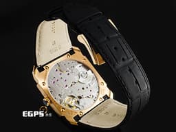 BVLGARI 寶格麗 OCTO Finissimo 103286 18K玫瑰金材質 <font color="#05f0f0">超薄 鉑金微型自動盤 小秒針 </font><font color="#ff0000">2020年保卡</font> 自動上鍊 40mm