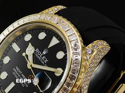 ROLEX 勞力士 Yacht-Master <font color="#fafa01">VIP隱藏款</font> <font color="#fafa01">滿鑽錶殼</font> <font color="#fafa01">產量稀少 一錶難求</font> 18K黃金錶殼 鑲嵌 遊艇名仕型 226668 TBR <font color="#FF0000">VVVIP 特殊 隱藏款 霸氣十足 2025年保卡</font> 自動上鍊 42mm