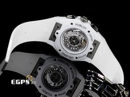 HUBLOT 宇舶 Classic Fusion Aerofusion Chronograph Orlinski 經典融合 525.HI.0170.RW.ORL21 <font color="#05f0f0">白陶瓷 鏤空面盤</font> 計時碼錶 <font color="#FF0000">2022年保單 全球限量200只</font> 自動上鍊 45mm