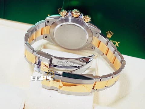 ROLEX 勞力士 Daytona 半金款迪通拿 116503 NG 2021年新式保單 稀有珍珠貝母塘金面盤  搭配稀少貝母鑽石面盤,要撞錶的機會真是微乎其微, 2023年停產款 超值錶款,值得擁有!!   116503NG 計時碼表 八鑽時標 亂碼字頭 40mm