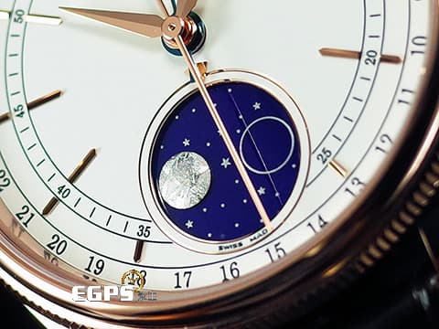 ROLEX 勞力士 Cellini Moonphase 徹利尼 50535 永恆玫瑰金 2023年停產款 藍色琺瑯夜空搭配隕石月球月相 隕石月相星空 2021年新式保卡 自動上鍊 39mm