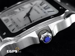 CARTIER 卡地亞 Santos de Cartier 山度士 WSSA0018 大型 不鏽鋼材質 <font color="#70cce1">最新款快拆式錶帶,自由切換風格,附原廠折疊帶扣</font> <font color="#ff0000"> 2024年新式保卡 </font> 自動上鍊 40mm