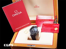 OMEGA 歐米茄 Seamaster Diver 300 海馬系列 21092442001001 黑陶瓷錶殼+波浪紋面盤 同軸擒縱 <font color="#FF0000">2022年台灣公司貨</font> 排氦閥門 潛水錶 自動上鍊 43.5mm