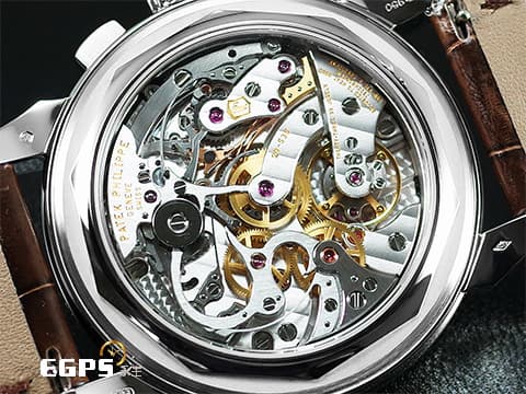 Patek philippe 百達翡麗 PP 5270P-001 鉑金材質 5270P Platium 萬年曆 月相顯示 計時功能 超複雜功能時計系列 消失在百達翡麗官網 停產絕跡的誘人鮭魚 傳奇經典鮭魚色面盤 2021年保單 手上鍊 41mm