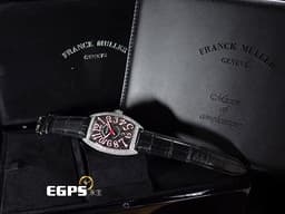 Franck Muller 法蘭穆勒 FM 不鏽鋼材質 經典酒桶型 Casablanca 8881 B C DT <font color="#05f0f0">精鑲鑽圈</font> 自動上鍊 39.5x56mm