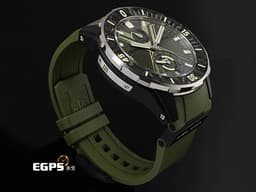 Ulysse Nardin 雅典 Diver NET 1183-170-8A 不鏽鋼材質 <font color="#7e9a74">碳纖維材質錶圈 </font><font color="#7e9c73">卡其色紋路面盤 淺水錶 動力儲存顯示</font><span style="font-size: 10pt;"> </span><font color="#FF0000" style="font-size: 10pt;">2025年保卡</font><span style="font-size: 10pt;"> 自動上鍊 44mm</span>