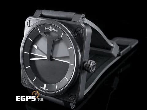 Bell & Ross 柏萊士 Instruments系列 Horizon BR01-92-SHO 水平儀 姿態儀 PVD不鏽鋼材質 全球限量999只 飛行錶 自動上鍊 46mm