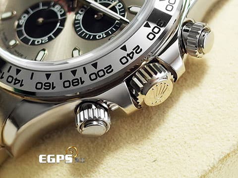 ROLEX 勞力士 Daytona 116509 迪通拿 計時碼表 18K白金材質 鍊帶款 2018年卡 錶友珍藏未使用品 灰色熊貓面盤 梁家輝 自動上鏈 40mm