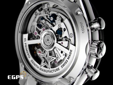 ZENITH 真力時 El Primero 高振頻 Chronomaster Sport 經典三色計時盤 03.3100.3600/21.M3100 不鏽鋼 陶瓷錶圈 1/10秒 計時碼表 2023年台灣公司貨 另附原廠皮帶組 自動上鍊 41mm