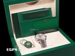 ROLEX 勞力士 DateJust 126234 蠔式日誌型 <font color="#DDDDDD">銀色放射紋面盤</font> DJ36 經典三角坑紋錶圈 <font color="#FF0000">2025年保卡 紀念型(Jubilee)五銖錶帶</font> 自動上鍊 36mm