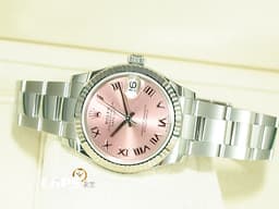 ROLEX 勞力士 DATEJUST LADY 278274 蠔式日誌型 <font color="#fbdaed">羅馬數字 粉紅色面盤</font> <font color="#FF0000">2021年保卡</font> <font color="#FFFF00"></font>自動上鏈 31mm
