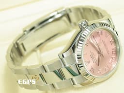 ROLEX 勞力士 DATEJUST LADY 278274 蠔式日誌型 <font color="#fbdaed">羅馬數字 粉紅色面盤</font> <font color="#FF0000">2021年保卡</font> <font color="#FFFF00"></font>自動上鏈 31mm