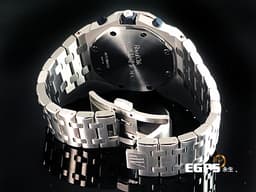 AUDEMARS PIGUET 愛彼 AP錶 ROYAL OAK OFFSHORE 26237ST.OO.1000ST.01 不鏽材質鋼 皇家橡樹 離岸型 <font color="#0582f5">25週年 1993年復刻版 藍色格紋面盤</font> <font color="#FF0000">2021年保卡</font> 計時碼表 自動上鍊 42mm