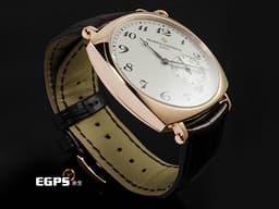 Vacheron Constantin 江詩丹頓 VC American 1921 82035/000R-9359 18K玫瑰金材質 <font color="#fbb85b">細緻獨特的個性 傾斜時間顯示</font> <font color="#ff0000">2023年保卡</font> 手動上鍊 40mm