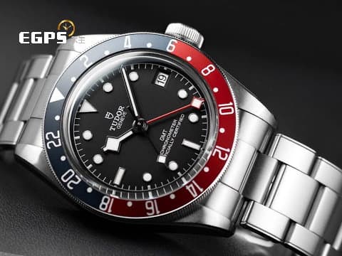 TUDOR 帝舵 BLACK BAY GMT 碧灣 79830RB 兩地時間 可樂圈 紅藍圈 79830 RB 復古 雪花針 不鏽鋼 2026年保卡 Pepsi 百事圈 潛水錶 自動腕錶 41mm